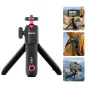 Ulanzi MT55 SnapGo mini selfie lazdelė-tripodas su 360° suktine galva, 1/4'' tvirtinimu ir Mantis režimu kūrybiniam filmavimui ir fotografijai