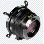 DZO Optics Marlin 1.4x Expander Canon RF su metaliniu korpusu ir raižytu rankena, su priekiniu objektyvo dangteliu ir profesionalia konstrukcija kinokameroms