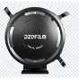 DZOFILM Octopus Adapter II (PL-E) juodo metalo adapteris, skirtas PL-montu kinokamerų objektyvams pritaikyti prie Sony E-mount kamerų, su apvaliu dizainu ir patikimu užrakinimo mechanizmu.