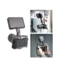 Falcam F22 greito paleidimo dvigubo pan galvos su išoriniu monitoriumi, rodantis 360° sukimąsi ir -60° iki 90° pasvirimą kameros įrangos lankstumui