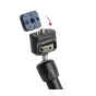 Falcam F22 Dual Head Quick Release Plate - artimasis vaizdas dvigubo F22 greito išsijungimo sąsajos ir 1/4-20 siūlų skylutės su ARRI pozicijos palaikymu