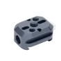FALCAM F22 Thread Adapter V2 (suderinamas su NATO) – aliumininis kameros montavimo adapteris su 1/4-20 sriegimu, M5 fiksavimo skylėmis ir ARRI tipo sukimosi stabdymo konstrukcija, skirta F22 ekosistemai