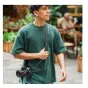 Falcam Maglink greitas magnetinės užraktės petinė juosta Classic V2 juoda, nešiojama per petį ir kaklą, patogus DSLR kameros nešimui
