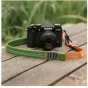 Fujifilm X-T50 fotoaparatas su žalia FALCAM Maglink Quick Magnetic Buckle Shoulder Strap Lite V2 greitam ir saugiam prijungimui