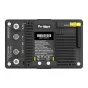 PortKeys BM5 WR 5.5 colio monitoriaus užpakalinė pusė su RED Komodo belaidžio valdymo sąsaja, matomi SDI/HDMI įėjimai, fokuso traukiklio sąsaja ir techniniai duomenys