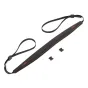 SmallRig Camera Neck Strap Lite 2794 - Reguliuojamas juodas diržas su raudona siūle ir greito atleidimo karabinai be veidrodinių kamerų.