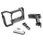 SmallRig Advanced Cage Kit Sony A6500 su NATO rankena, šaltosios šukės pratęsimu ir saugiu kameros tvirtinimo korpusu