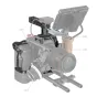 SmallRig BMPCC 6K Pro 3583 pagrindinis komplektas su aliuminio rėmu, sekimo fokusu 3010, dvigubo stiebo klempe, SSD montavimo bloku, viršutine rankena ir kabelių klempe profesionaliam rankiniam filmavimui