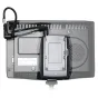 SmallRig baterijos plokštė Sony F970/F550 modeliams su DC kabeliu, matomas ventiliacijos tinklas, VGA ir monitoriaus išvestis bei įmontuota garso grotelė