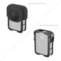 SmallRig aliuminio narvas DJI Osmo 360 su ir be silikono objektyvo apsaugos dangtelio 360 laipsnių kameros objektyvo apsaugai