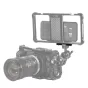 SmallRig Mini Safety NATO bėgys BUN2395 su žemu profiliu, skirtas saugiai tvirtinti mobilųjį telefoną, su saugikliu ir keliais 1/4-20 sriegiais įvairiems priedams montuoti