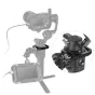SmallRig BSS2412 tvirtinimo klipas DJI Ronin-SC stabilizatoriui su greitu paleidimu ir keliais srieginiais priedų tvirtinimo taškais, tvirtinantis Sony kameros įrenginį su monitoriaus prijungimu.