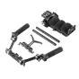 SmallRig KGW102 profesinis universalus peties padėklų komplektas su minkštu peties padu, dvigubu rankenos suimtu, 15 mm aliumininiais strypais ir universalia objektyvo atrama dideliems fotoaparatams