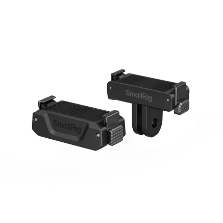 SmallRig Quick Release Adapter Support Kit with 1/4-20 Threaded Hole and 2-Prong Mount 5918