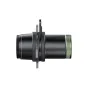 SmallRig SP Air Spotlight artimas planas, demonstruojantis anodizuotą aliuminio korpusą, fokusavimo žiedą ir objektyvo surinkimą, skirtą tiksliai 36° šviesos spinduliui.