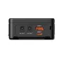 SmallRig VB50 mini V Mount baterijos galinė pusė su 8V ir 12V išvestimis, USB-A ir USB-C jungtimis, patogi įvairiems įrenginiams