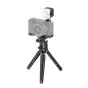 SmallRig vlogeriams skirtas Sony ZV-E10 komplektas su LED šviestuvu, statyvu ir pagrindine plokšte stabiliai rankinei ir statyvui filmavimui