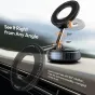 Ulanzi SK-25 mobiliojo telefono laikiklis su 360° sukimu ir 180° pasvirimu, suderinamas su MagSafe, stipri laikantis iki 5 kg, patogus automobilio prietaisų skydo naudojimui