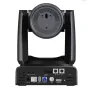 Hollyland Astra P1 UHD 4K PTZ kamera su 30x optiniu zoom objektyvu, rodomas užpakalinis vaizdas su HDMI, USB, Ethernet ir RS-232/RS-485 sąsajomis, tinkama tiesioginei transliacijai ir profesionaliam renginių filmavimui