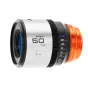 Blazar Apex 50mm T1.8 autofokuso anamorfinis objektyvas su 1.33X spaudos koeficientu, skirtas Super 35/APS-C kameroms, su fokuso ir diafragmos ratilais