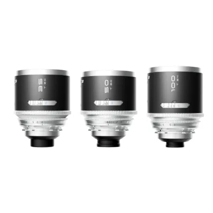 Blazar MANTIS 1.33X Full Frame Anamorphic 35/50/100mm 3-lens Set