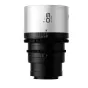 Blazar Remus-M 50mm T1.8 1.5x anamorfinis objektyvas Sony E-mount - priekinis vaizdas su 77mm filtro sriegimu ir 80mm objektyvo gaubtu