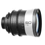 BLAZAR Viper 50mm T2.1 pilnakadrė 1.5X anamorfinis objektyvas su PL prijungimu, akcentuojant priekio ir fokuso žiedo detales