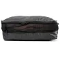 Trys Peak Design Packing Cube Large charcoal spalvos, sukrauti, su patvariu 70D perdirbtu nailono/poliesterio apvalku ir UltraZip užtrauktukais greitam prieigai ir suspaudimui