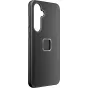 Peak Design Samsung Galaxy S24+ Everyday Fabric Case - plonas, anglies spalvos apsaugos apvalkalas su SlimLink magnetiniu užraktu, suderinamas su MagSafe ir su pilnu guminiu bumperiu smūgių apsaugai