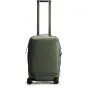 Peak Design Roller Pro Carry-On olivinės spalvos lagaminas su anglies pluošto ritinėlio rankena ir tvirtu audinio paviršiumi