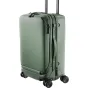 Peak Design Roller Pro Carry-On kelioninis lagaminas mėtų spalvos su SlimDrive ratuku, hibridine polikarbonato konstrukcija ir UltraZip užtrauktukais saugiam pakavimui