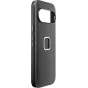 Peak Design Everyday audinio apvalkalas Google Pixel 10 Pro - plonas juodos spalvos apvalkalas su SlimLink magnetine tvirtinimo sistema ir apsauginiu guminiu kraštu