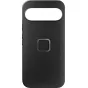 Peak Design Everyday Fabric Case Google Pixel 10 Pro XL - plonas juodos audinio apvalkalas su tekstūru ir išpjovomis kamerai bei pirštų atspaudų jutikliui