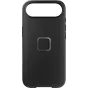 Peak Design iPhone 17 Air Everyday Fabric apvalkalas - plonas angliškos spalvos apsaugos apvalkalė su tekstūruota audinio paviršiumi ir preciziškais išpjovimais kamerai ir blykstei.