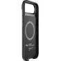 Peak Design Everyday Fabric iPhone 17 Air dėklas - plonas anglies spalvos dėklas su SlimLink™ magnetine jungtimi, tinkantis Peak Design mobiliajai ekosistemai