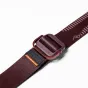 Peak Design Slide Lite fotografijos diržas su patvariu maroon nylono diržu ir saugiu metaliniu užraktu, su greitu reguliavimu ir suderinamas su Anchor Link sistema