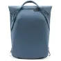 Peak Design Everyday Totepack V2 20L jūros mėlynumo vandens atsparus kuprinė su dviem šoninėmis užtrauktukais, magnetiniu uždarymu ir paminkštintomis petnešomis