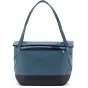 Peak Design Everyday Tote V2 15L oceaninės spalvos krepšys su magnetiniu uždaru, minkštomis petinėmis juostomis ir nepralaidžiu paviršiumi
