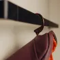 Peak Design Wash Pouch S burgundinis higieninių priemonių maišelis, kabantis ant sulankstomo aliuminio kablio, kompaktiškas kelionių organizatorius su atsparia orui medžiaga
