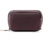 Peak Design Wash Pouch burgundo spalvos kelionių higienos maišelis su vandeniui nepraleidžiančiu UltraZip užtrauktuku, išoriniu užtrauktuku ir sulankstomu aliuminio kabliu kelionėms organizuoti