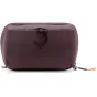 Peak Design Wash Pouch burgundo spalvos, vandeniui atsparus higienos maišelis su patvariu UltraZip užtrauktuku ir aliuminio rankena