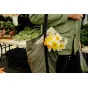 Peak Design Packable Tote ibis su užtrauktuku ir mikropluošto petine rankena, nešiojama su gėlėmis ir prekių iš parduotuvės