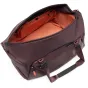 Peak Design Travel Duffel 65L atidarytas vaizdas su apsaugine vidine apdaila, plačiu UltraZip užrakinimu ir atspariu 600D perdirbto nailono korpusu
