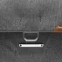 Peak Design Everyday Messenger V2 13L MagLatch užrakinto detalė ant tvirto 400D perdirbto nailono audinio