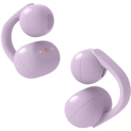 Sony wireless earbuds LinkBuds Clip, lavender