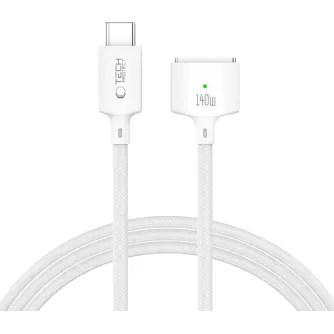 Tech-Protect cable USB-C - MagSafe 3 MMC01 Ultraboost 140W 2m, white Tech-Protect cable USB-C - MagSafe 3 MMC01 Ultraboost 140W 2m, white