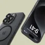 Tech-Protect MagSafe iPhone 16 Pro Max apsauginis dėklas su trijų kamerų apsauga ir belaidžio krovimo suderinamumu