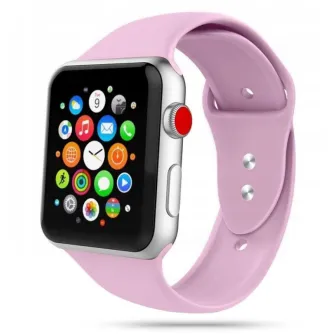 Tech-Protect violetinė TPU Apple Watch juosta 38mm, 40mm, 41mm modeliams – sportiškas dizainas, saugus užfiksavimas, lengvai keičiamas