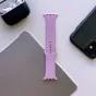 Tech-Protect purpurinė TPU gumos IconBand juosta Apple Watch 38mm, 40mm, 41mm modeliams, sportinis dizainas, lengvas keitimas, saugus prigludimas treniruotėms