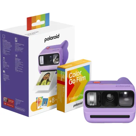Polaroid Go Gen 3, purple + Film (8 photos)